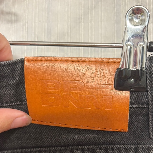 Princess Polly Black Jean Shorts - Picture 3 of 7